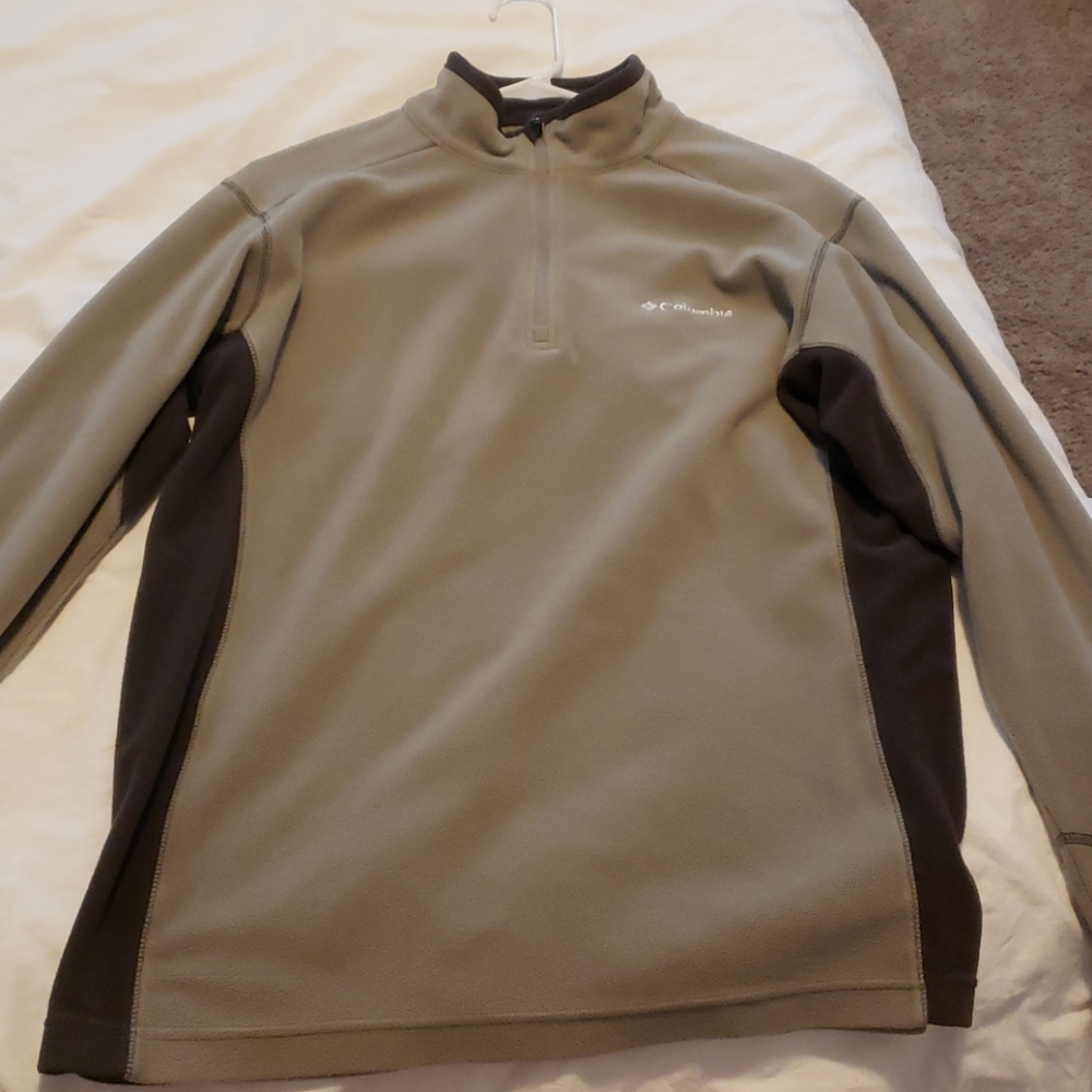 Men's Columbia 3/4 zip fleece